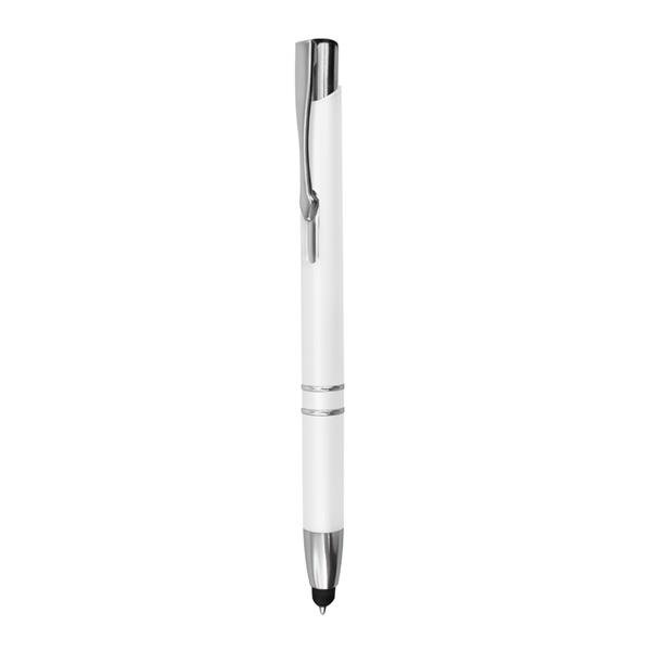 Esferográfica em plástico, com touch e clip em metal Strix - Image 3