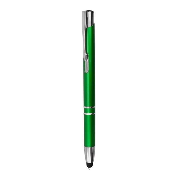 Esferográfica em plástico, com touch e clip em metal Strix - Image 6