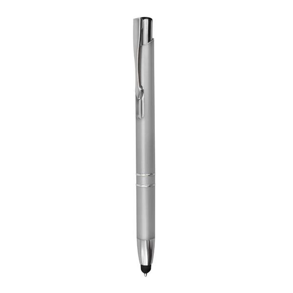 Esferográfica em plástico, com touch e clip em metal Strix - Image 5