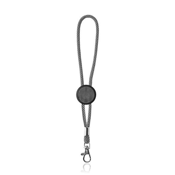 Porta-chaves tubular com ajuste e mosquetão Byner - Image 3