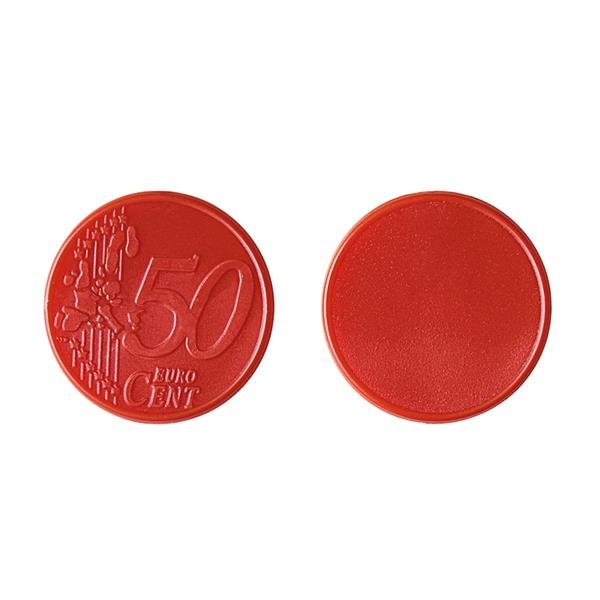 Ficha € 0,50 para carrinho, plástico PS Coin 50 - Image 5