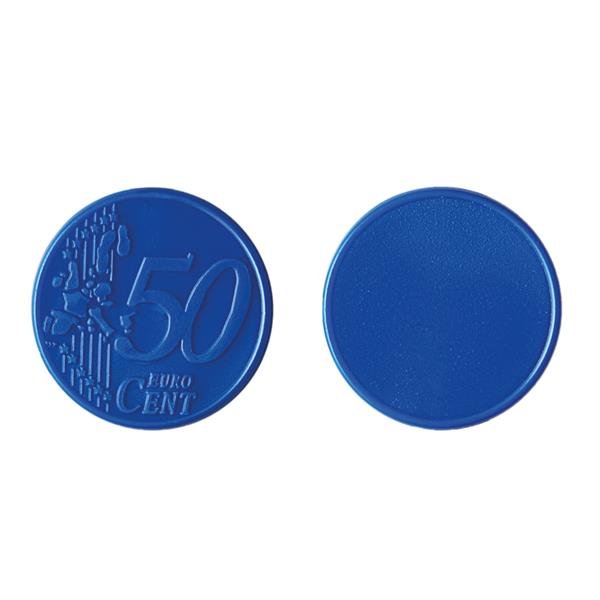 Ficha € 0,50 para carrinho, plástico PS Coin 50 - Image 2