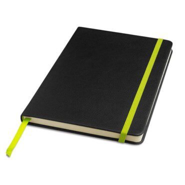 Bloco de notas A5 em PU, gravação especial a laser Stylebook