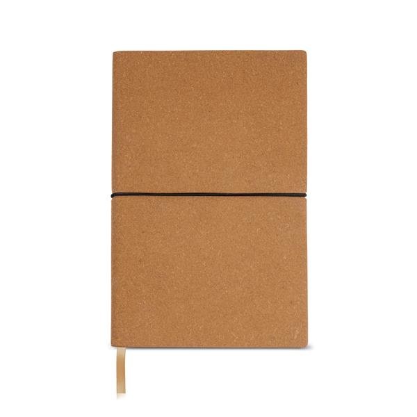 Bloco de notas A5 com capa em pele reciclada Dubai book - Image 2