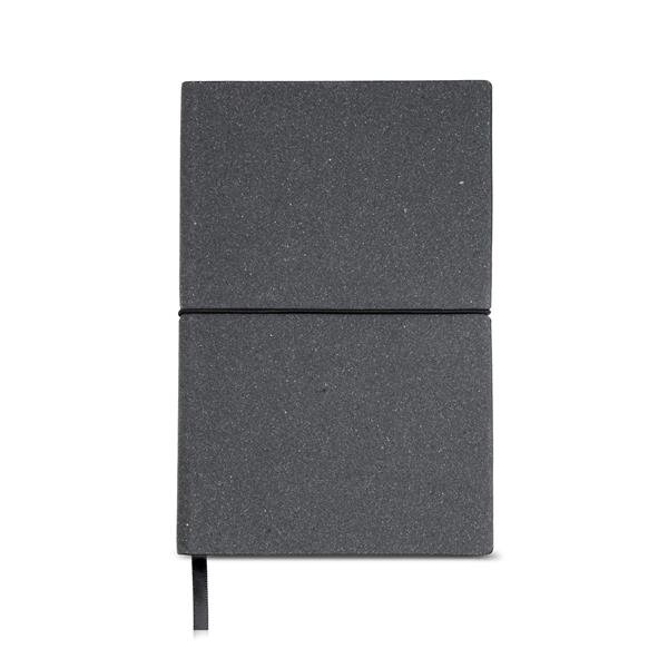Bloco de notas A5 com capa em pele reciclada Dubai book