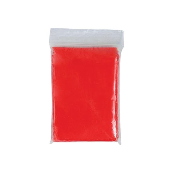 Poncho de emergência em plástico, com gorro SOS Rain - Image 3
