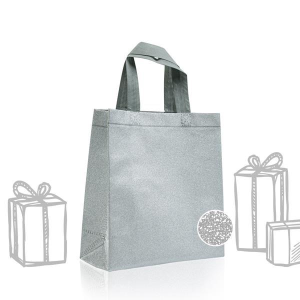 Saco prenda em TNT glitter 130g Luxbag - Image 3