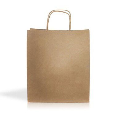 Saco papel kraft 90g/m2 28X32X10cm Kraft08