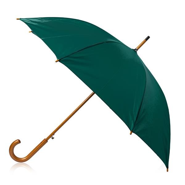 Guarda-chuva automático, em P-190T, cabo em madeira Woah