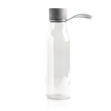 Garrafa em tritan, tampa em metal, 600ml Butelka