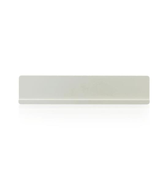 Suporte em plástico reciclado para chapa de matrícula Branca RPLATE W