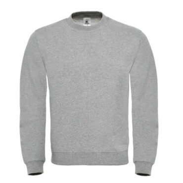 Sweatshirt B&C ID.002 280g - 80% Algodão (investindo em Better Cotton)/ 20% Poliéster reciclado ID.002