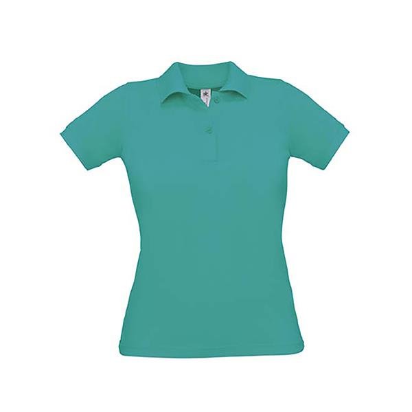 Polo B&C Safran Pure Women 180g - 100% Algodão (investindo em Better Cotton) Safran Pure Women - Image 3
