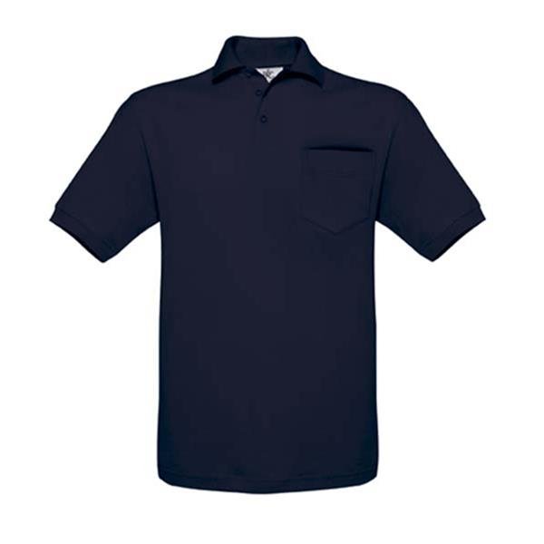 Polo B&C Safran Pocket 180g - 100% Algodão (investindo em Better Cotton) Safran Pocket - Image 4