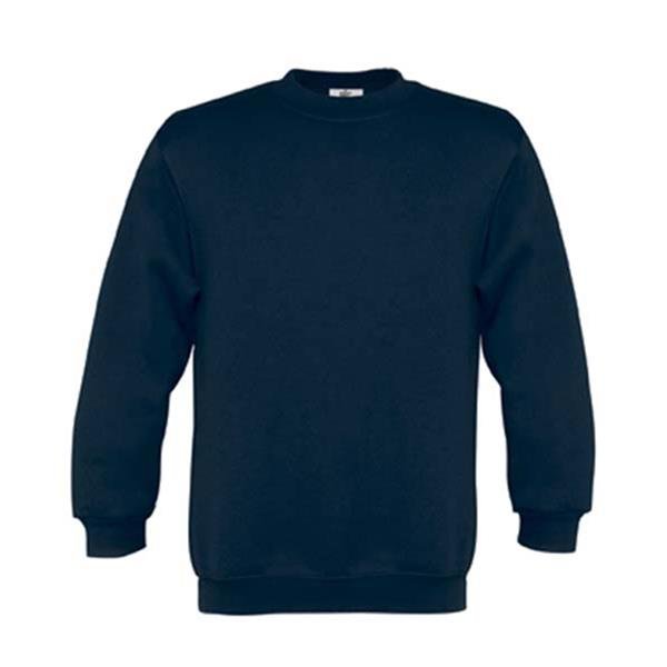 Sweatshirt B&C Set-In Kids 280g - 80% Algodão (investindo em Better Cotton)/ 20% Poliéster reciclado Set-in Kids