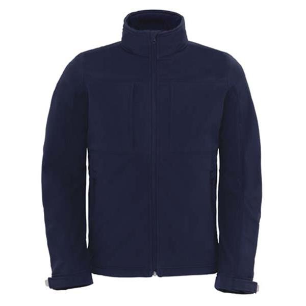 Parka B&C Hooded Softshell 340g - 94% Poliéster impermeável/ 6% Elastano Hooded Softshell - Image 2