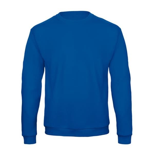 Sweatshirt B&C ID.202 Set In 270g - 50% Algodão (investindo em Better Cotton)/ 50% Poliéster reciclado ID.202