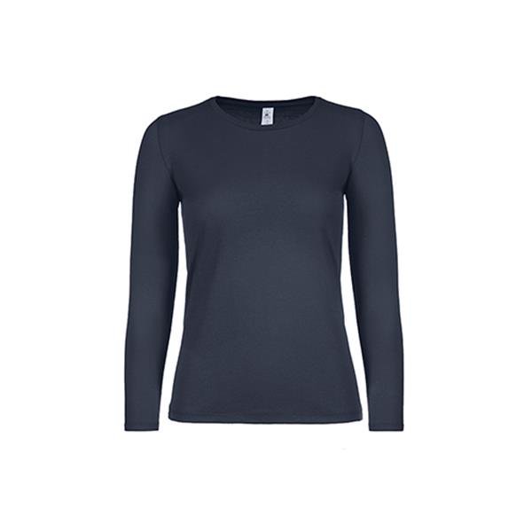 T-shirt B&C #E150 manga comprida - 100% Algodão (investindo em Better Cotton) #E150 LSL Women - Image 4