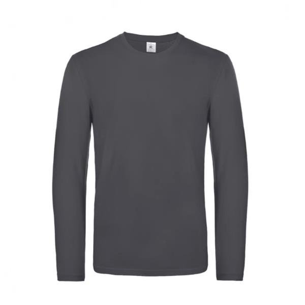 T-shirt B&C #190 LSL - 100% Algodão (investindo em Better Cotton) #E190 LSL
