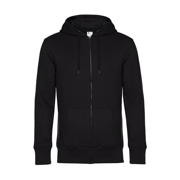 Casaco Sweat B&C King Zipped Hood 280g - 80% Algodão (investindo em Better Cotton)/ 20% Poliéster reciclado King Zipped Hood - Image 7