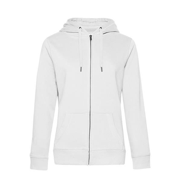 Casaco Sweat B&C Queen Zipped Hood 280g - 80% Algodão (investindo em Better Cotton)/ 20% Poliéster reciclado Queen Zipped Hood - Image 9