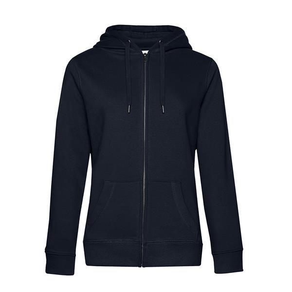 Casaco Sweat B&C Queen Zipped Hood 280g - 80% Algodão (investindo em Better Cotton)/ 20% Poliéster reciclado Queen Zipped Hood - Image 10