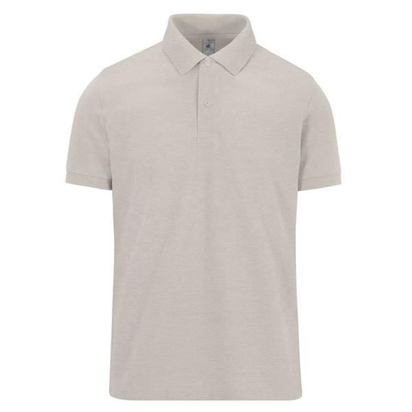 B&C My Polo 210 - Heathers - 100% Algodão Optimium™ (investindo em Better Cotton) My Polo 210 - Image 3