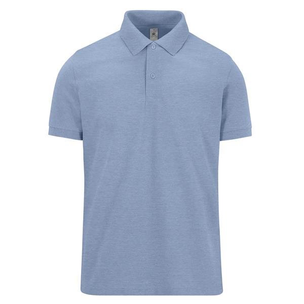 B&C My Polo 210 - Heathers - 100% Algodão Optimium™ (investindo em Better Cotton) My Polo 210 - Image 4