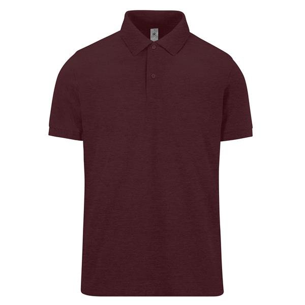 B&C My Polo 210 - Heathers - 100% Algodão Optimium™ (investindo em Better Cotton) My Polo 210 - Image 2