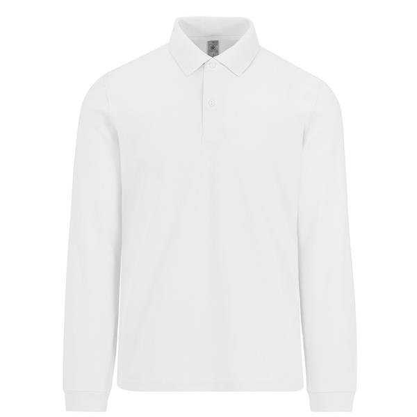 B&C My Polo 180 LSL - 100% Algodão Optimium™ (investindo em Better Cotton) My Polo 180 LSL