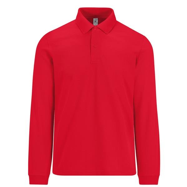 B&C My Polo 180 LSL - 100% Algodão Optimium™ (investindo em Better Cotton) My Polo 180 LSL - Image 5