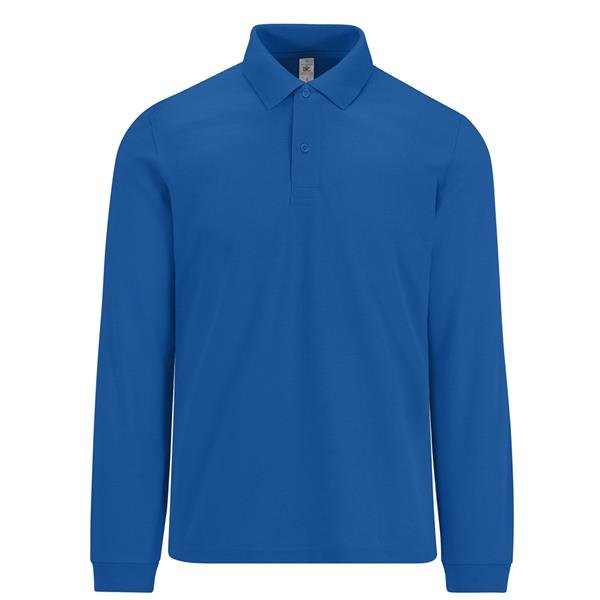B&C My Polo 180 LSL - 100% Algodão Optimium™ (investindo em Better Cotton) My Polo 180 LSL - Image 4
