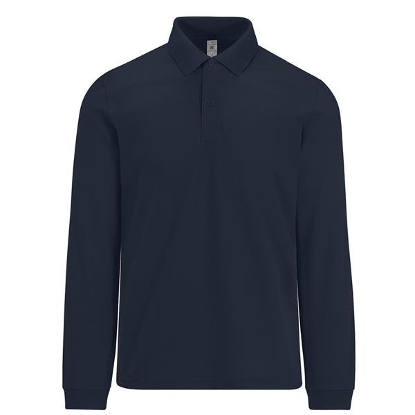 B&C My Polo 180 LSL - 100% Algodão Optimium™ (investindo em Better Cotton) My Polo 180 LSL - Image 2