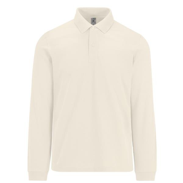 B&C My Polo 180 LSL - 100% Algodão Optimium™ (investindo em Better Cotton) My Polo 180 LSL - Image 3