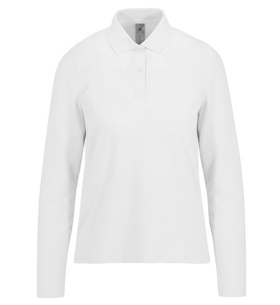 B&C My Polo 180 LSL Women - 100% Algodão Optimium™ (investindo em Better Cotton) My Polo 180 LSL Women - Image 5