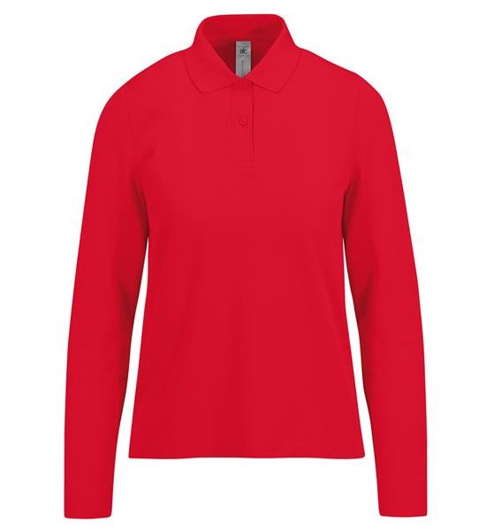 B&C My Polo 180 LSL Women - 100% Algodão Optimium™ (investindo em Better Cotton) My Polo 180 LSL Women - Image 8
