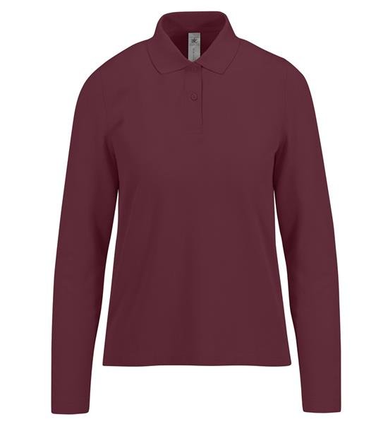 B&C My Polo 180 LSL Women - 100% Algodão Optimium™ (investindo em Better Cotton) My Polo 180 LSL Women - Image 7