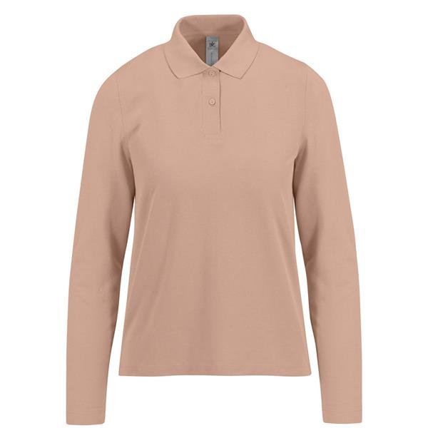 B&C My Polo 210 LSL Women - 100% Algodão Optimium™ (investindo em Better Cotton) My Polo 210 LSL Women - Image 11
