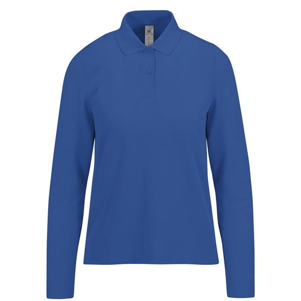 B&C My Polo 210 LSL Women - 100% Algodão Optimium™ (investindo em Better Cotton) My Polo 210 LSL Women - Image 8