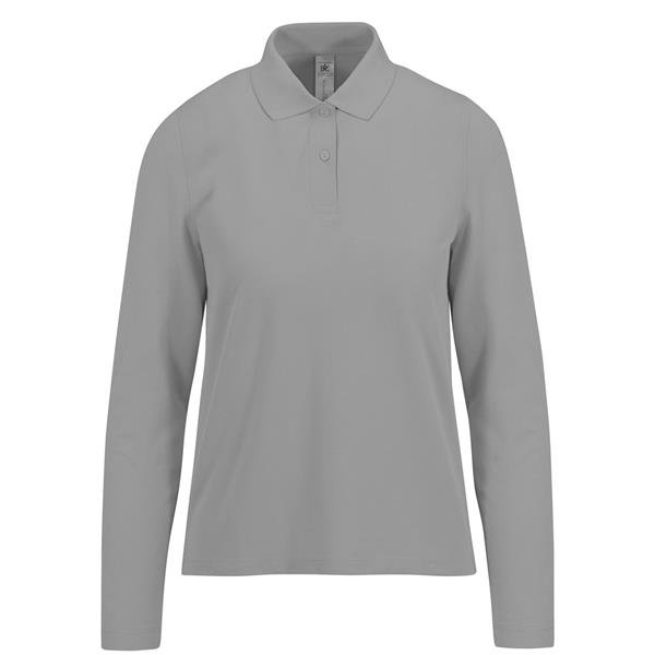 B&C My Polo 210 LSL Women - 100% Algodão Optimium™ (investindo em Better Cotton) My Polo 210 LSL Women - Image 5