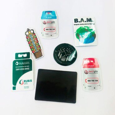 Iman plastificado - dos 8 aos 13cm2 Plasmag